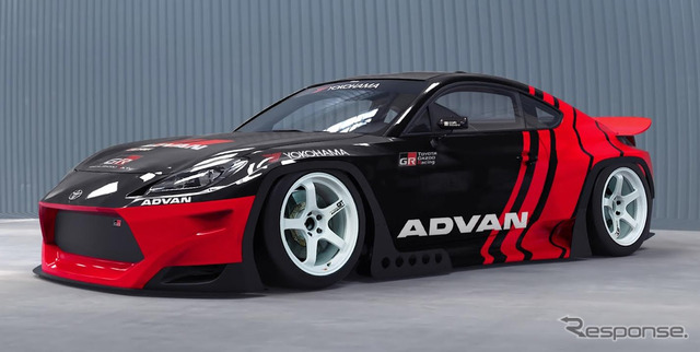 展示する「ADVAN GR86」 ※完成予想CG
