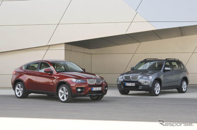 BMW X5 / X6 装備と価格見直し