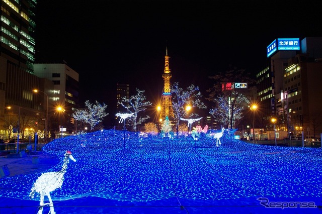 さっぽろホワイトイルミネーション（イメージ）