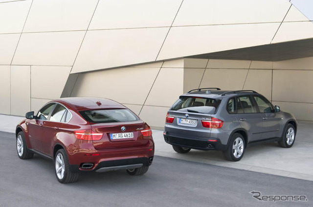BMW X5 / X6 装備と価格見直し