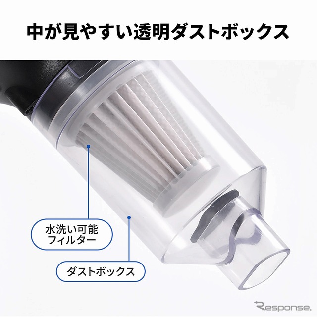 中が見やすい透明ダストボックス