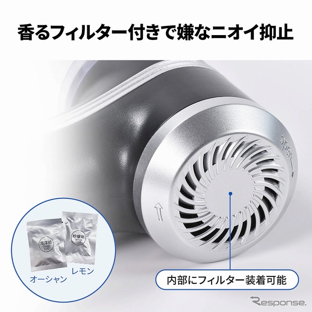 香るフィルター付きで嫌な匂い抑止
