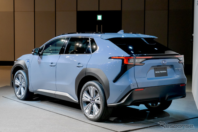 スバルのEV、ソルテラ
