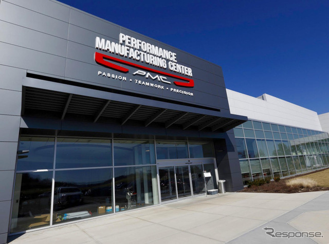 アキュラ（ホンダ）NSX の生産拠点の米国オハイオ州メアリズビルの「パフォーマンス・マニュファクチャリング・センター（PMC）」