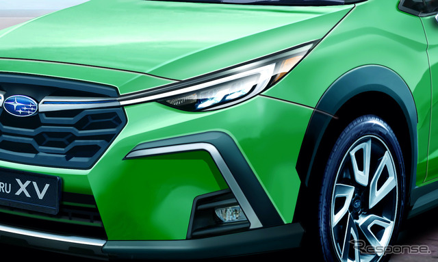 スバル XV 次期型(予想CG)