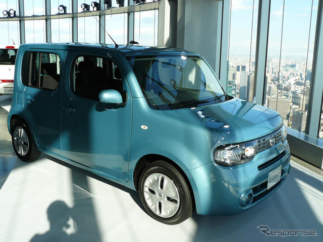 【日産 キューブ 新型発表】190cmクラスの欧米人でも乗れる?