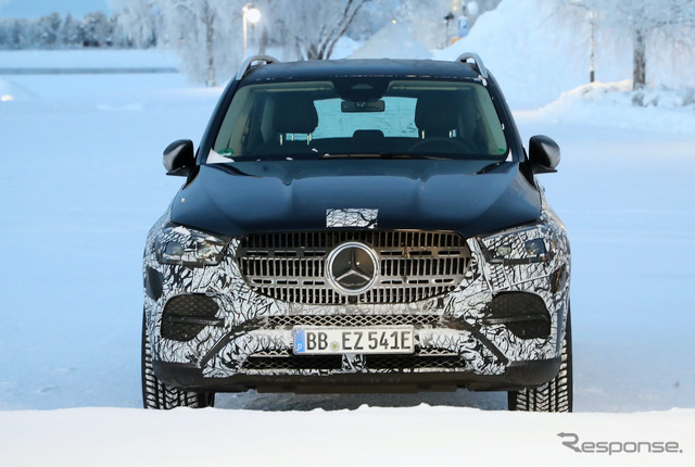 メルセデスベンツ GLE 改良新型プロトタイプ(スクープ写真)