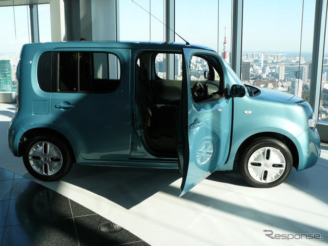 【日産 キューブ 新型発表】190cmクラスの欧米人でも乗れる?