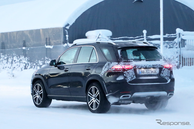 メルセデスベンツ GLE 改良新型プロトタイプ(スクープ写真)
