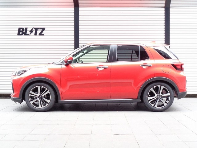 「DAMPER ZZ-R」装着車 ダイハツ ROCKY(A201S)フロント:-45mmダウン / リア:-57mmダウン