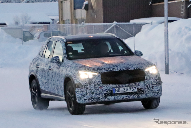 メルセデスベンツ GLC 次期型プロトタイプ(スクープ写真)