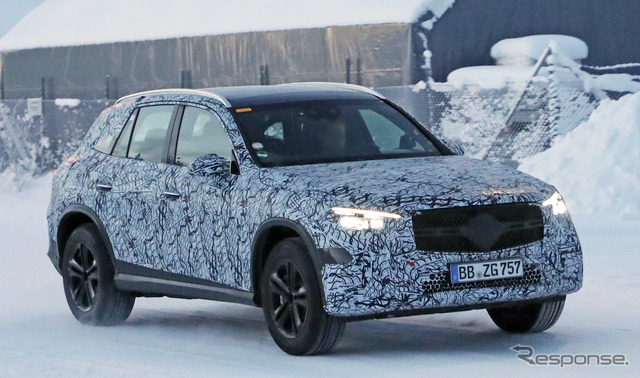 メルセデスベンツ GLC 次期型プロトタイプ(スクープ写真)