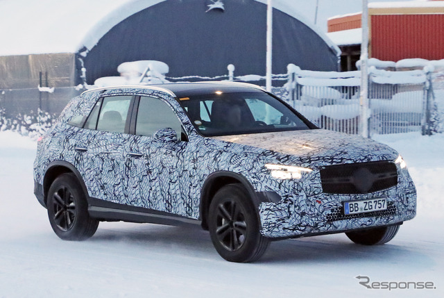 メルセデスベンツ GLC 次期型プロトタイプ(スクープ写真)
