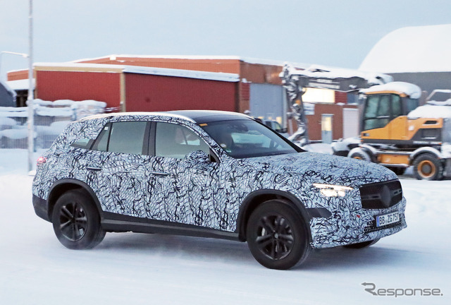 メルセデスベンツ GLC 次期型プロトタイプ(スクープ写真)