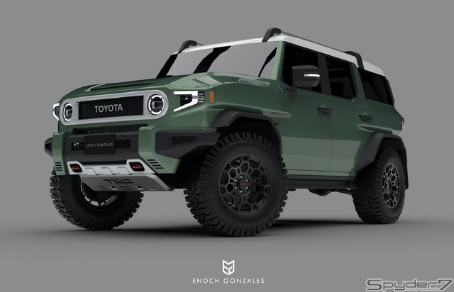 トヨタ FJクルーザー 新型 予想CG