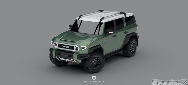 トヨタ FJクルーザー 新型 予想CG