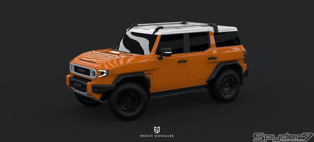 トヨタ FJクルーザー 新型 予想CG