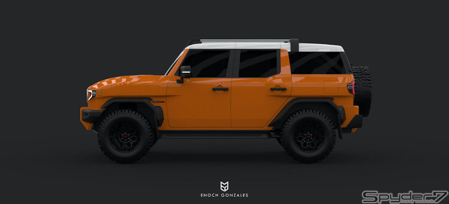 トヨタ FJクルーザー 新型 予想CG