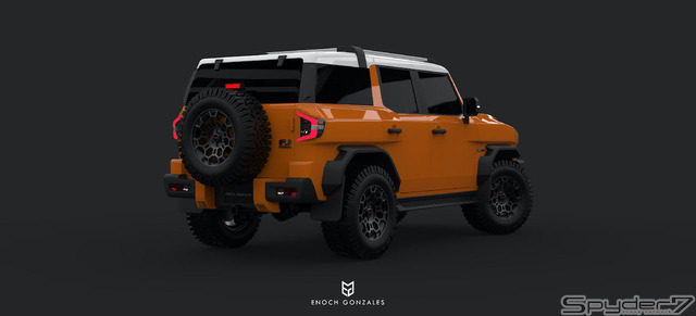 トヨタ FJクルーザー 新型 予想CG