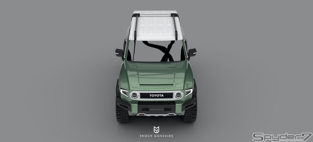トヨタ FJクルーザー 新型 予想CG