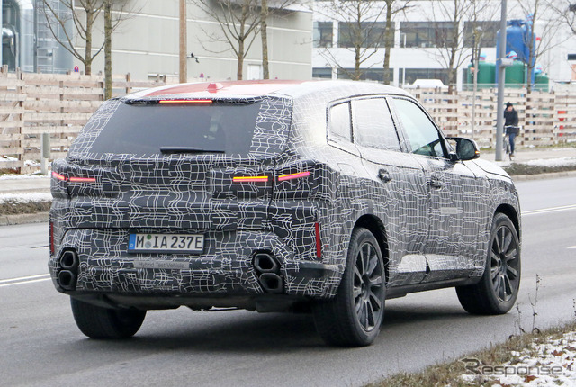 BMW XM 市販型プロトタイプ(スクープ写真)