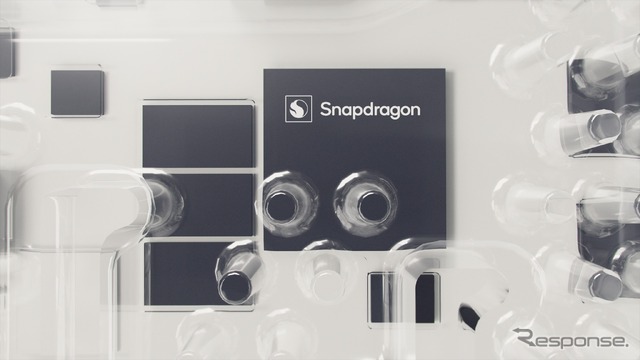 クアルコムの「Snapdragon コックピットプラットフォーム」を採用するボルボカーズの次世代インフォテインメントシステムのイメージ