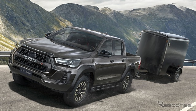 トヨタ・ハイラックス 改良新型の「GR SPORT」(欧州仕様)