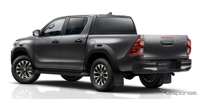 トヨタ・ハイラックス 改良新型の「GR SPORT」(欧州仕様)