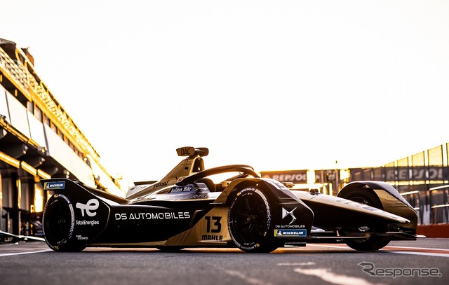 2022年仕様グラフィックのDS TECHEETAH Formula EマシンDS E-Tense FE21／アントニオ・フェリックス・ダ・コスタ