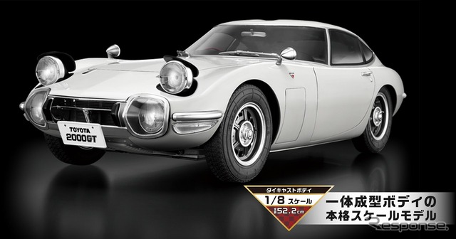 週刊 TOYOTA 2000GT ダイキャストギミックモデルをつくる