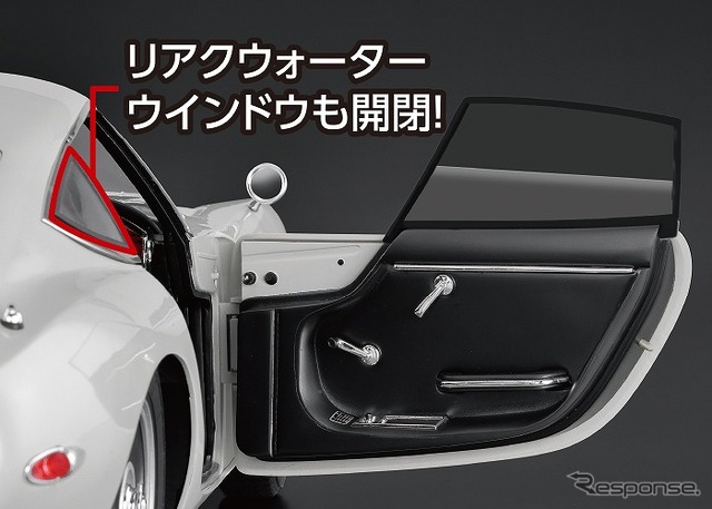 リアクォーターウインドウも開閉可能
