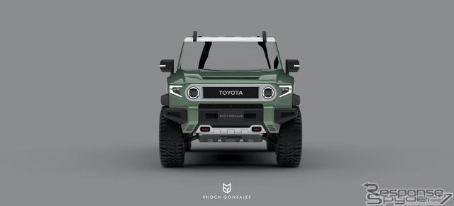 トヨタ FJクルーザー 新型 予想CG