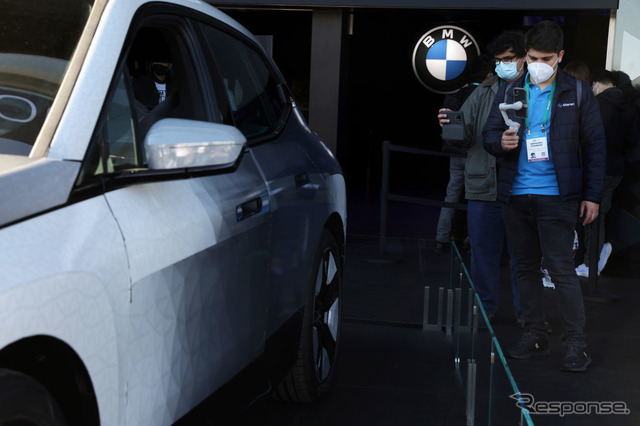 BMW iXフロー(CES 2022)