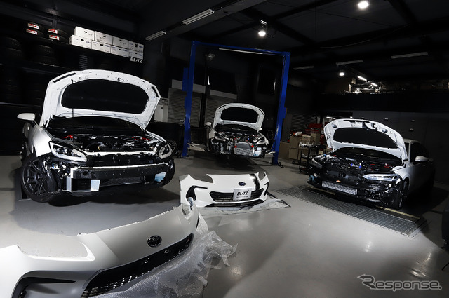【BLITZ】東京オートサロンに向けて注目車両続々登場!開発現場レポート