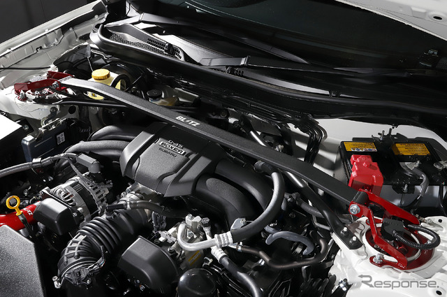BLITZにて開発中のSUBARU BRZ