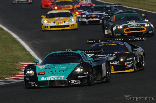 2004-2010年にFIA GT世界選手権に参戦していたマセラティMC12