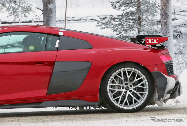 アウディ R8 RWD GT プロトタイプ（スクープ写真）