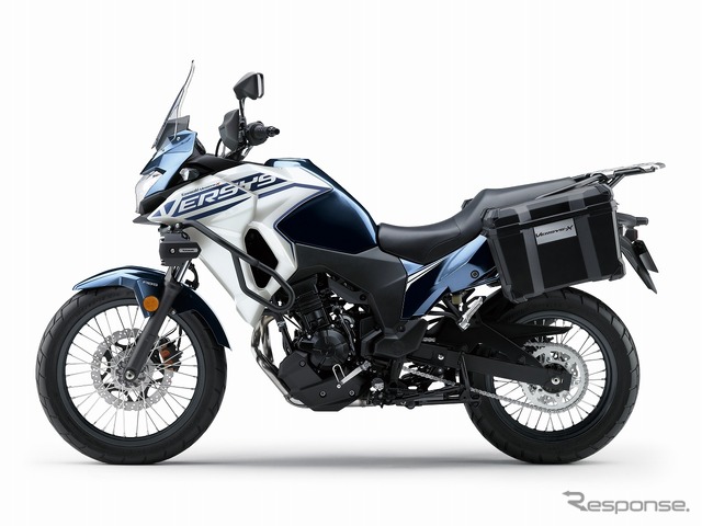 カワサキ ヴェルシス-X 250 ツアラー(メタリックオーシャンブルー×パールロボティックホワイト)