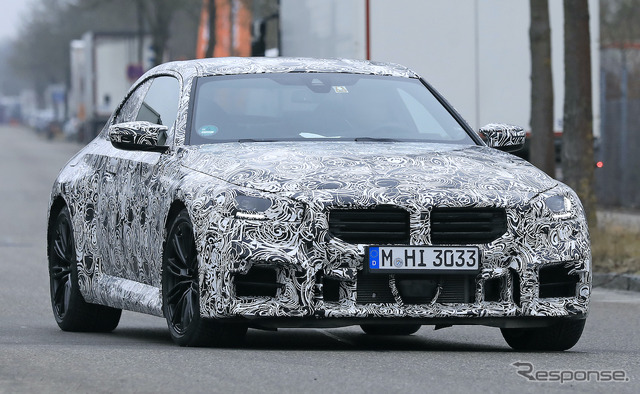 BMW M2クーペ 次期型プロトタイプ(スクープ写真)