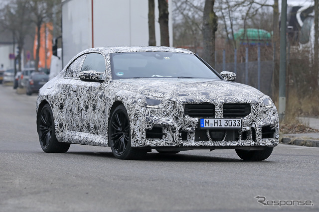 BMW M2クーペ 次期型プロトタイプ(スクープ写真)
