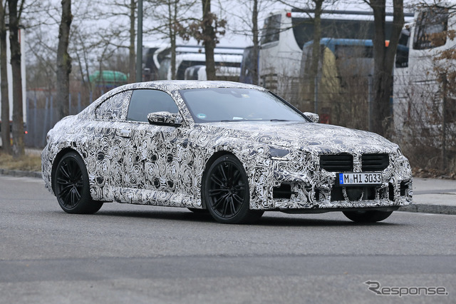 BMW M2クーペ 次期型プロトタイプ(スクープ写真)