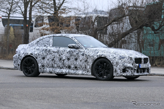BMW M2クーペ 次期型プロトタイプ(スクープ写真)