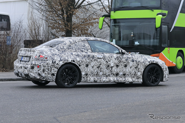 BMW M2クーペ 次期型プロトタイプ(スクープ写真)