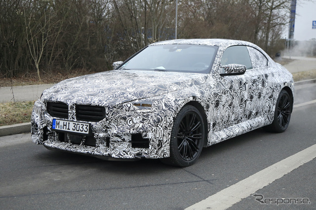BMW M2クーペ 次期型プロトタイプ(スクープ写真)