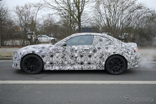 BMW M2クーペ 次期型プロトタイプ(スクープ写真)
