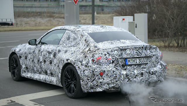 BMW M2クーペ 次期型プロトタイプ(スクープ写真)