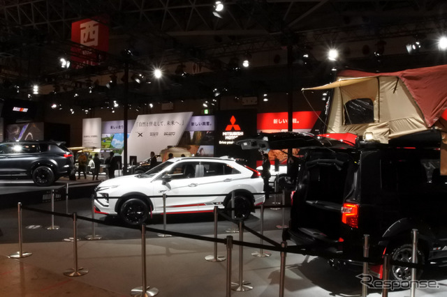 東京オートサロン2022 三菱自動車ブース