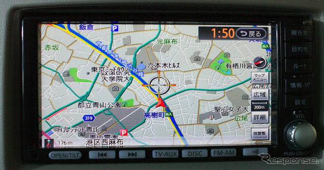 【日産 キューブ 新型発表】地図の差分更新ができるナビに進化