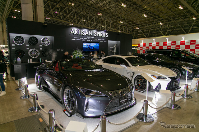 ARTISAN SPIRITS:GR 86のエアロパーツやハリアー、レクサスカスタムカーを展示…東京オートサロン2022