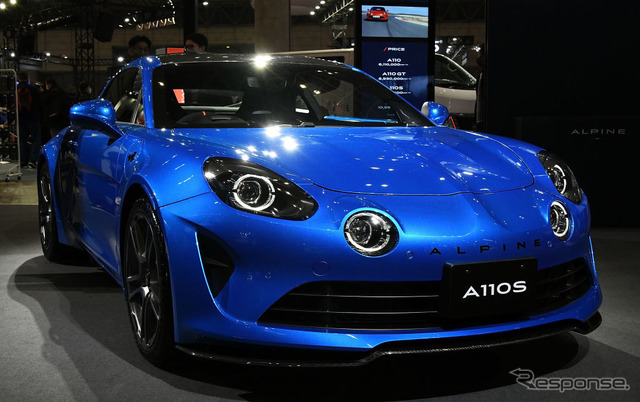 アルピーヌ A110 改良新型（A110S。東京オートサロン2022）